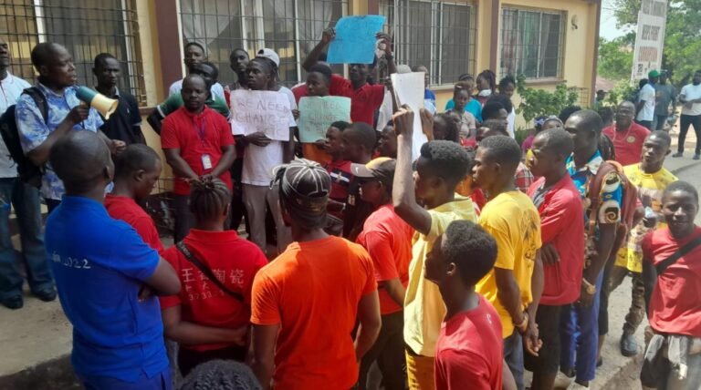 Protests Erupted at Bong County Technical College (BCTC)