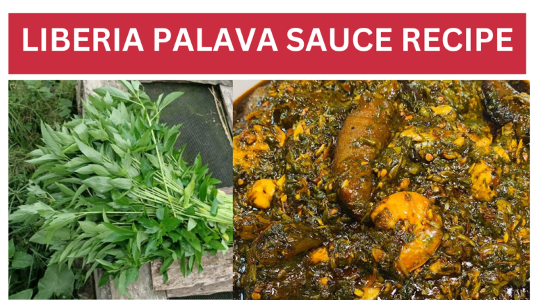 Liberian Palava Sauce Recipe