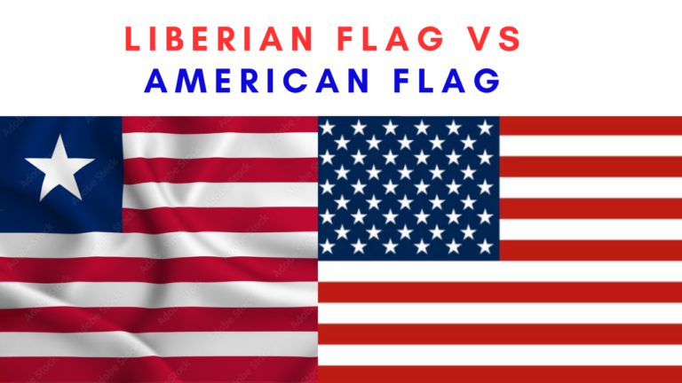 Liberian Flag vs American Flag